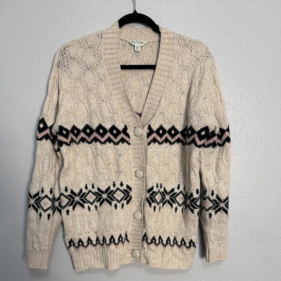 Miss Selfridge Print Cardigan - Picture 1 of 4
